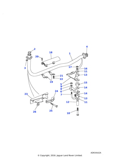 ETC5337 - Land Rover Gasket exhaust system