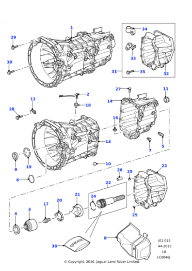 その他 LAND ROVER Buyers&Parts Guide 2008 LR006090 - Land Rover Flange - Drive | Jaguar Land Rover Classic Parts