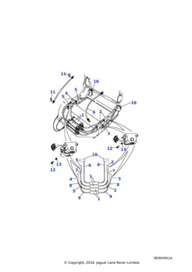 RTC5790 - Land Rover Gearbox assembly-recline