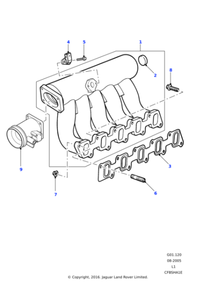 MHK100640 - Land Rover Sensor-Temperature