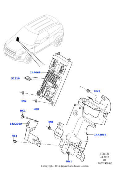 LR050991 - Land Rover Bracket