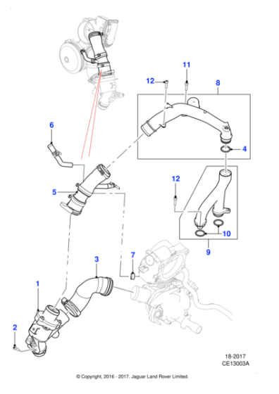 AJ813902 - Jaguar Thermostat