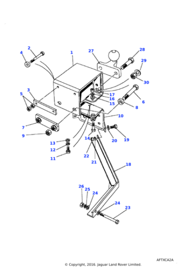 WA110001L - Land Rover Washer