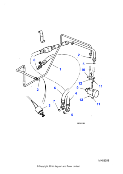 KSG114116 - Jaguar O-Ring