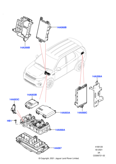 LR138410 - Land Rover Box - Fuse