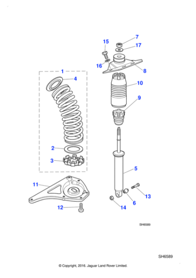 MND2148AB - Jaguar Gaiter