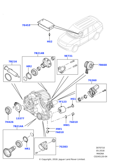 IZB500050 - Land Rover O-Ring