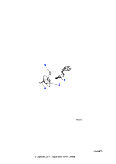 DAC10865 - Jaguar Mirror adjustment switch