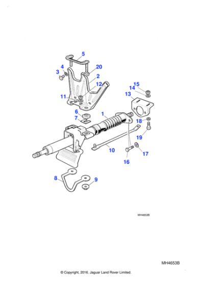 C44468 - Jaguar Tie strap