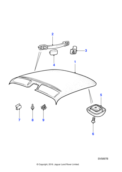 KRH100004 - Jaguar Fir tree fastener