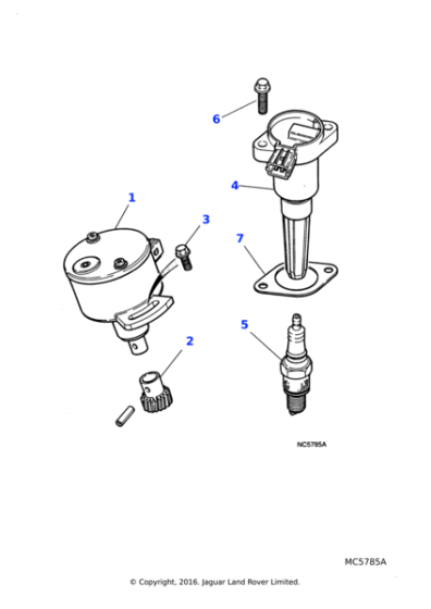 EBC8143 - Jaguar Spark plug