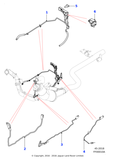 T2H1756 - Jaguar Exhaust gas temperature sensor