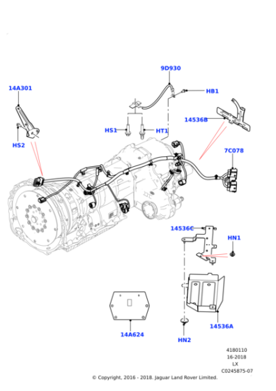 LR050224 - Land Rover Wire