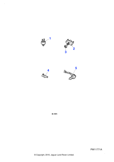 DAZ8086C - Jaguar Self tapping screw