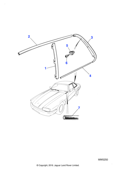 BCC8796 - Jaguar Waist finisher