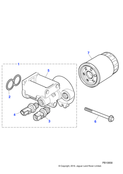 AJ810031 - Jaguar Temperature sensor