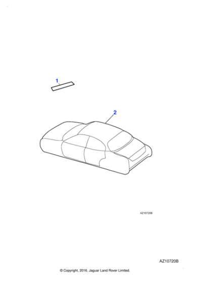 C2S13921 - Jaguar Car cover
