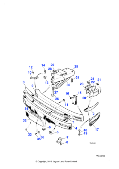 JXH10410B - Jaguar Torx drive screw