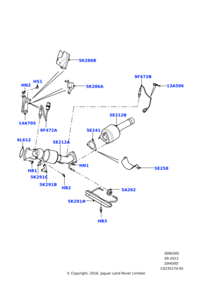 WCM500120 - Land Rover Gasket