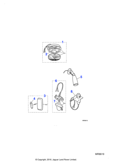 AB606081J - Jaguar Pan head screw