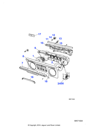 13H5270J - Jaguar Bulb holder