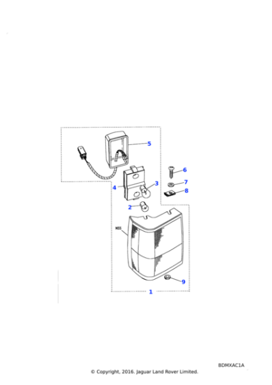 607129 - Land Rover Grommet