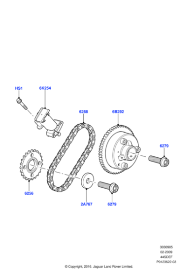 4160971 - Land Rover Sprocket - Camshaft