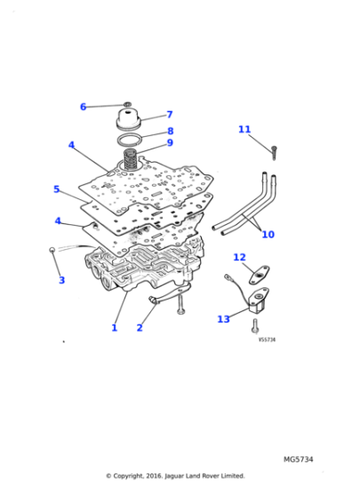 EBC3726 - Jaguar Control valve