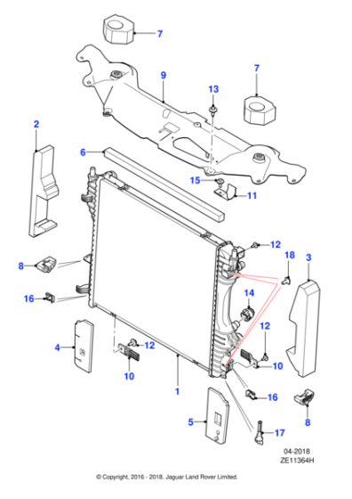 C2D21482 - Jaguar Plug - Blanking