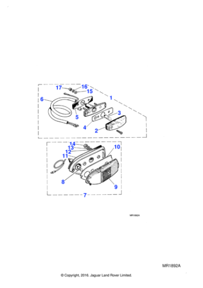 11356 - Jaguar Bulb holder