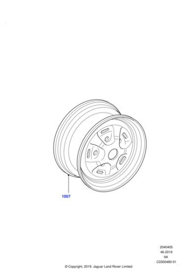 598690 - Land Rover Wheel