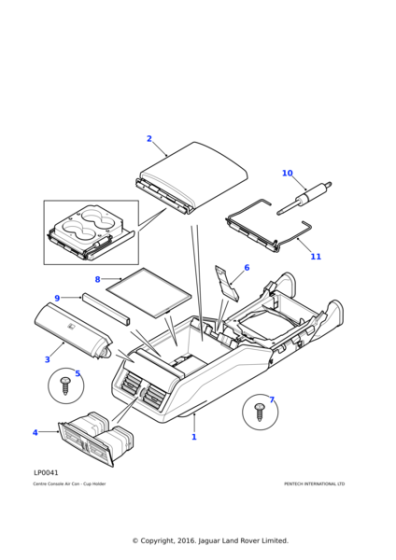 BTR6776 - Land Rover Damper.