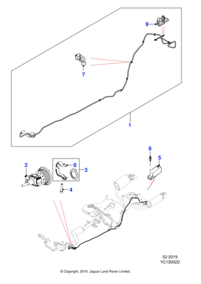 C2D60464 - Jaguar Injector-re-fit kit