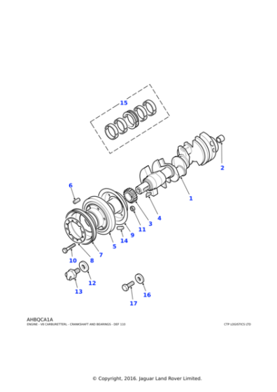 ERR2958 - Land Rover Sprocket-Crankshaft