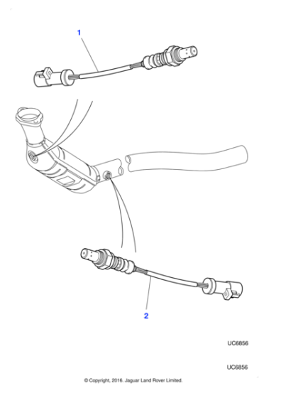 XR82007 - Jaguar Heated oxygen sensor