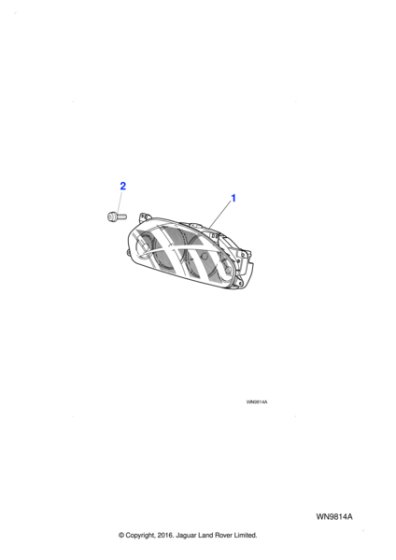 C2S37421 - Jaguar Major instrument pack