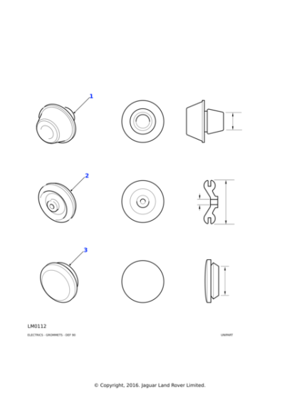 338009 - Land Rover Plug-blanking