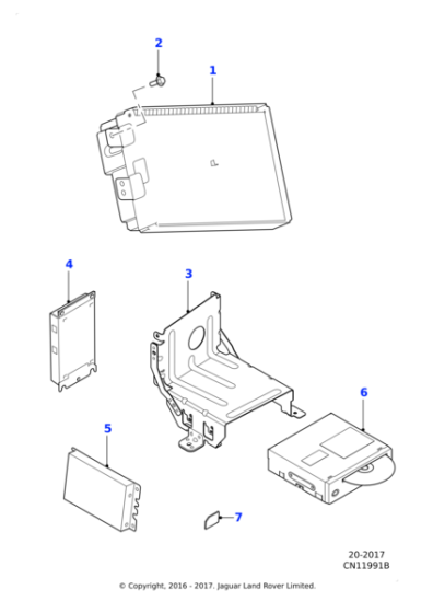 T2R21263 - Jaguar Touch screen display
