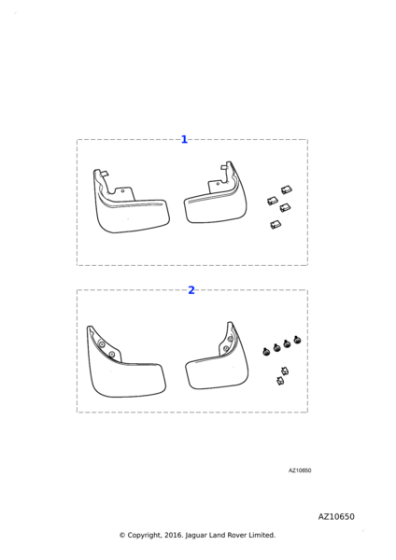 C2S33912 - Jaguar Splash guard