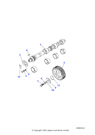 FS106167P - Land Rover Screw-flanged head
