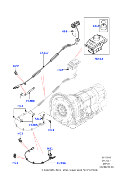 LR059771 - Land Rover Module - Transfer Shift Control