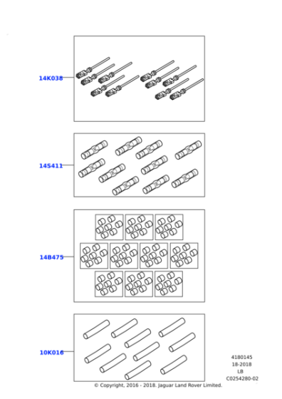 41841110 - Jaguar Land Rover PRE-TERMINATED LEAD