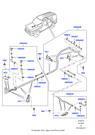JUP500050 - Land Rover Clip