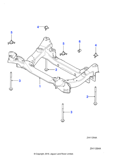 C2Z3023 - Jaguar Crossbeam