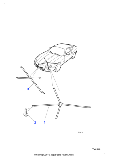 FJA3106BA - Jaguar Crossbrace