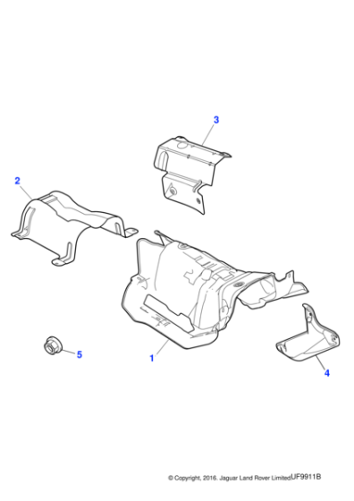 XR849995 - Jaguar Insulation