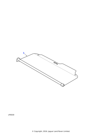 ERK500130PUY - Land Rover Kit-cover-loadspace
