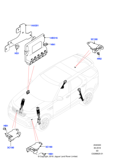 LR129717 - Land Rover Module - ECU