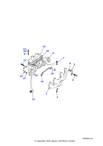 252623 - Land Rover Stud