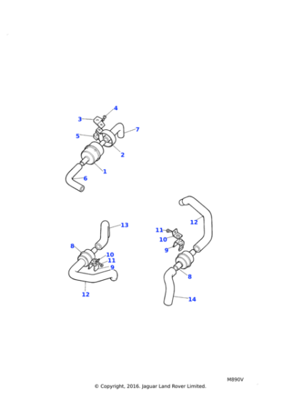 610025 - Land Rover Bracket